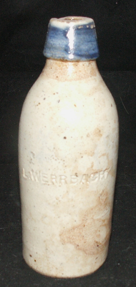 L. Werrbach Pottery Bottle