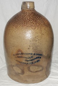 2 Gallon H. Bosworth & Son Wholesale Druggists Milwaukee, Wis