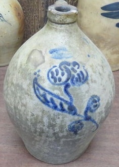 2 Gallon Ch. Hermann & Co., Milwaukee, WI Ovoid Jug