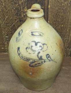 2 Gallon Ch. Hermann & Co., Milwaukee, WI Ovoid Jug