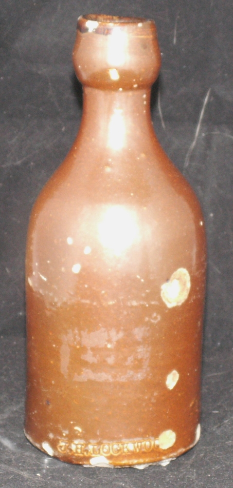 J.H. Lockwood Stoneware Bottle