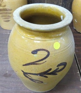 2 Gallon Whitewater Pottery, Whitewater, WI Storage Jar