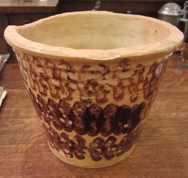 Whitewater Pottery Flower Pot